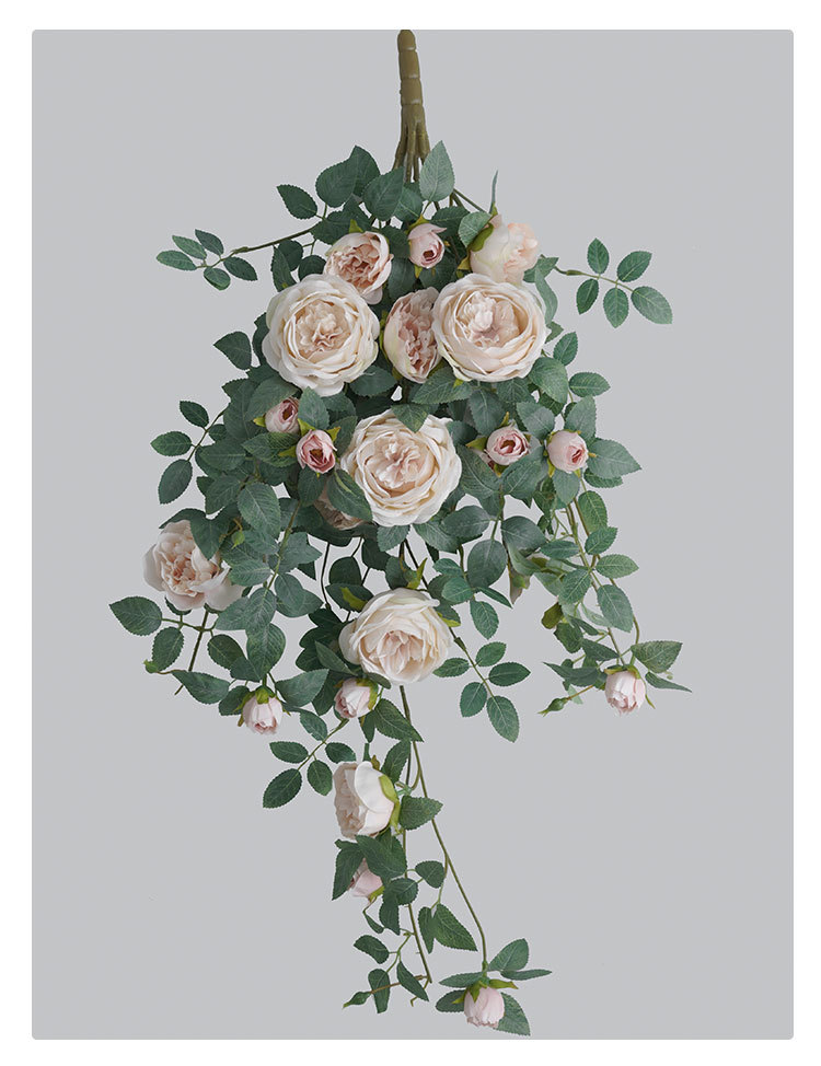 Photography Hotel - Artificial Silk Red Peony Vine Wedding
