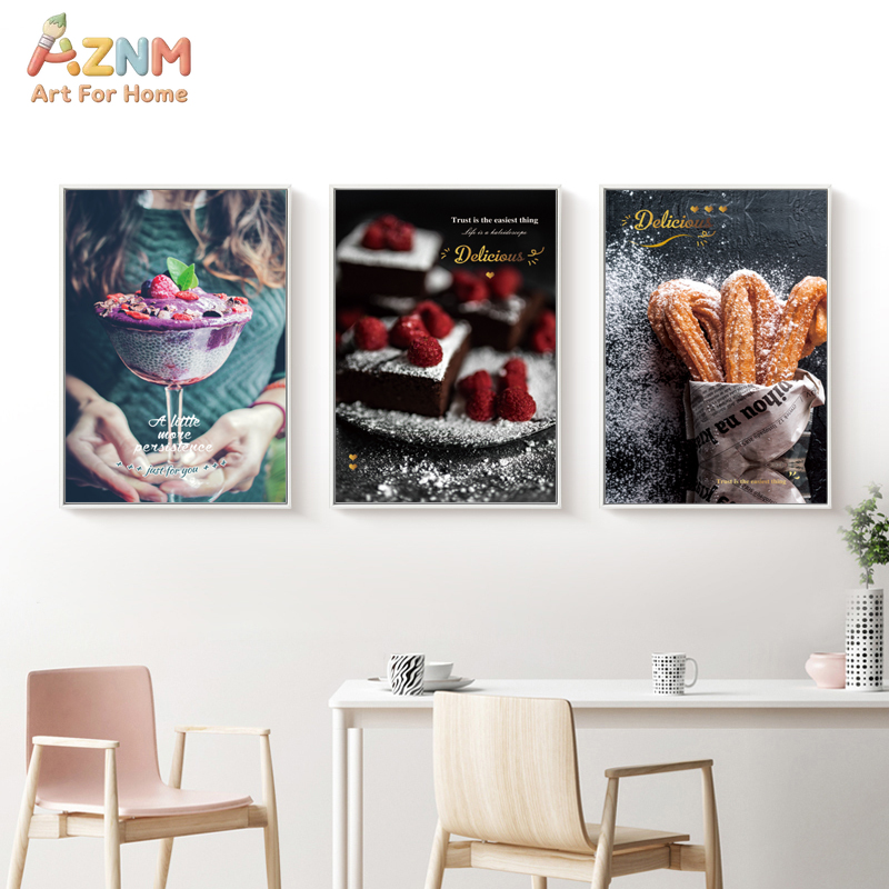 AZNM 3PCS Delicious Dessert Ca - Photography Quotes Inspirational ulasan dan harga