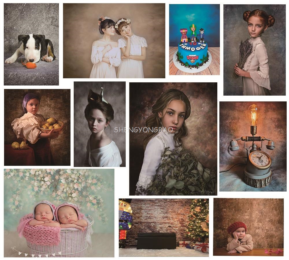 SHENGYONGBAO Backdrops Modern  - Photography Yearbook ulasan dan harga