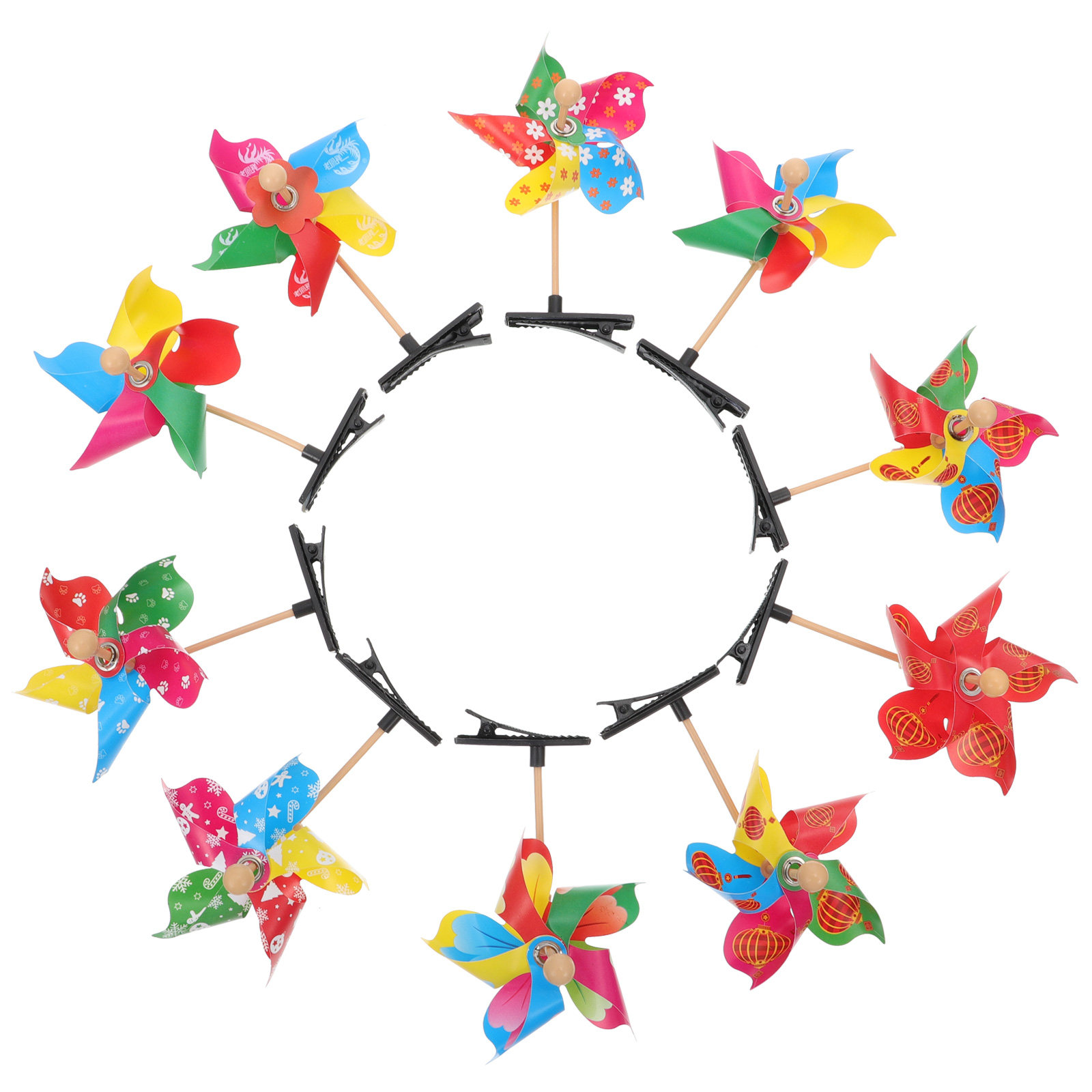 20Pcs Pinwheel Hairpin Baby Ha - Photography Contest ulasan dan harga