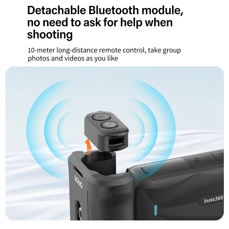 Street Photography Handle Grip - Photography Grip Insta360 X5 ulasan dan harga