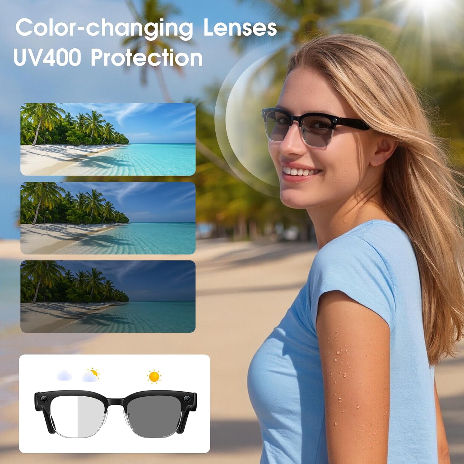2026 New Men Smart AI Glasses  - Photography Japanese ulasan dan harga