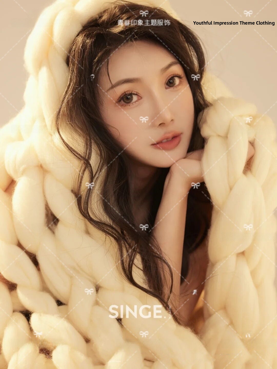 Lush Style Korean Lazy Blanket - Photography Young ulasan dan harga