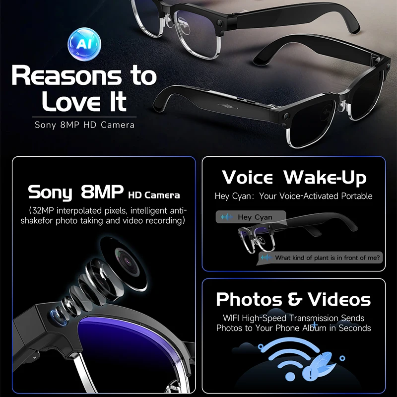 W630 HeyCyan AI Voice Wake-Up  - Photography Japanese ulasan dan harga