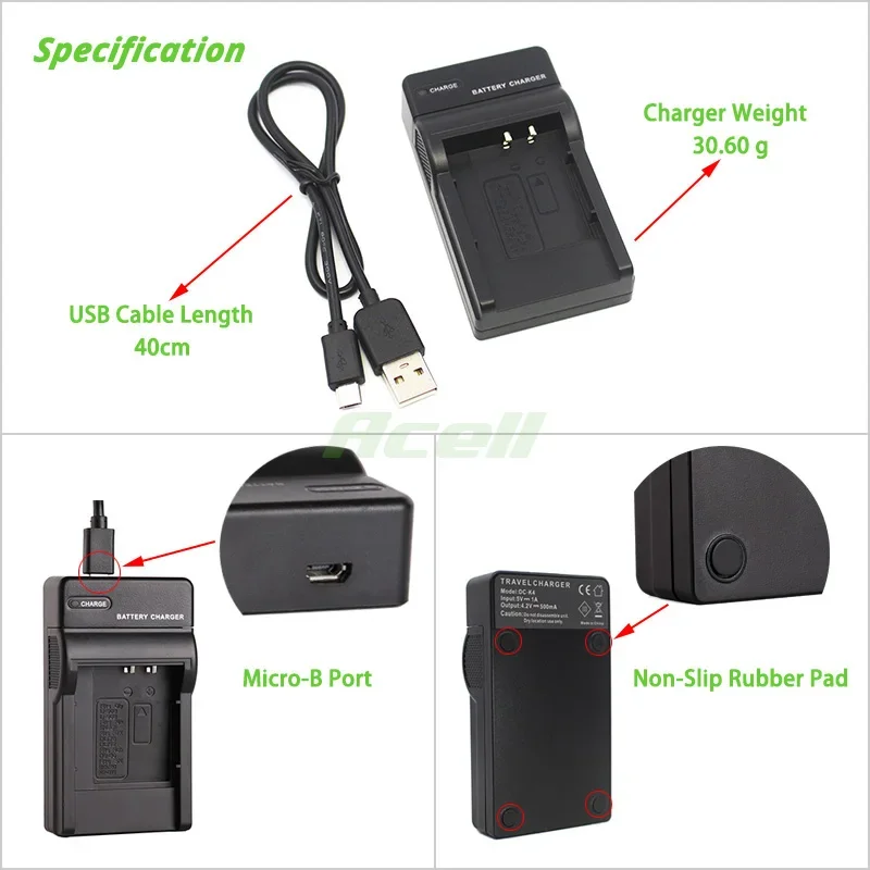 EN-EL10 MH-63 USB Charger for  - Nikon Camera D3500 ulasan dan harga