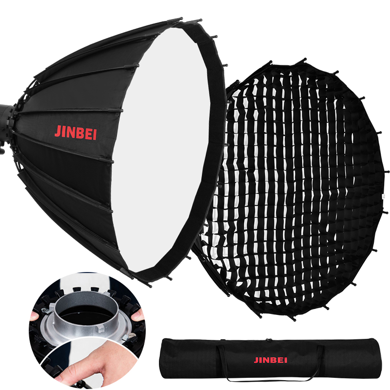 JINBEI 120cm Deep Reflective P - Photography Umbrella Diffuser ulasan dan harga