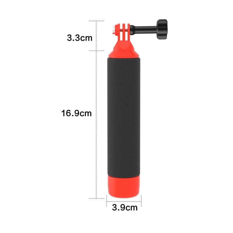 Floating Hand Grip for Insta36 - Photography Grip Insta360 X5 ulasan dan harga