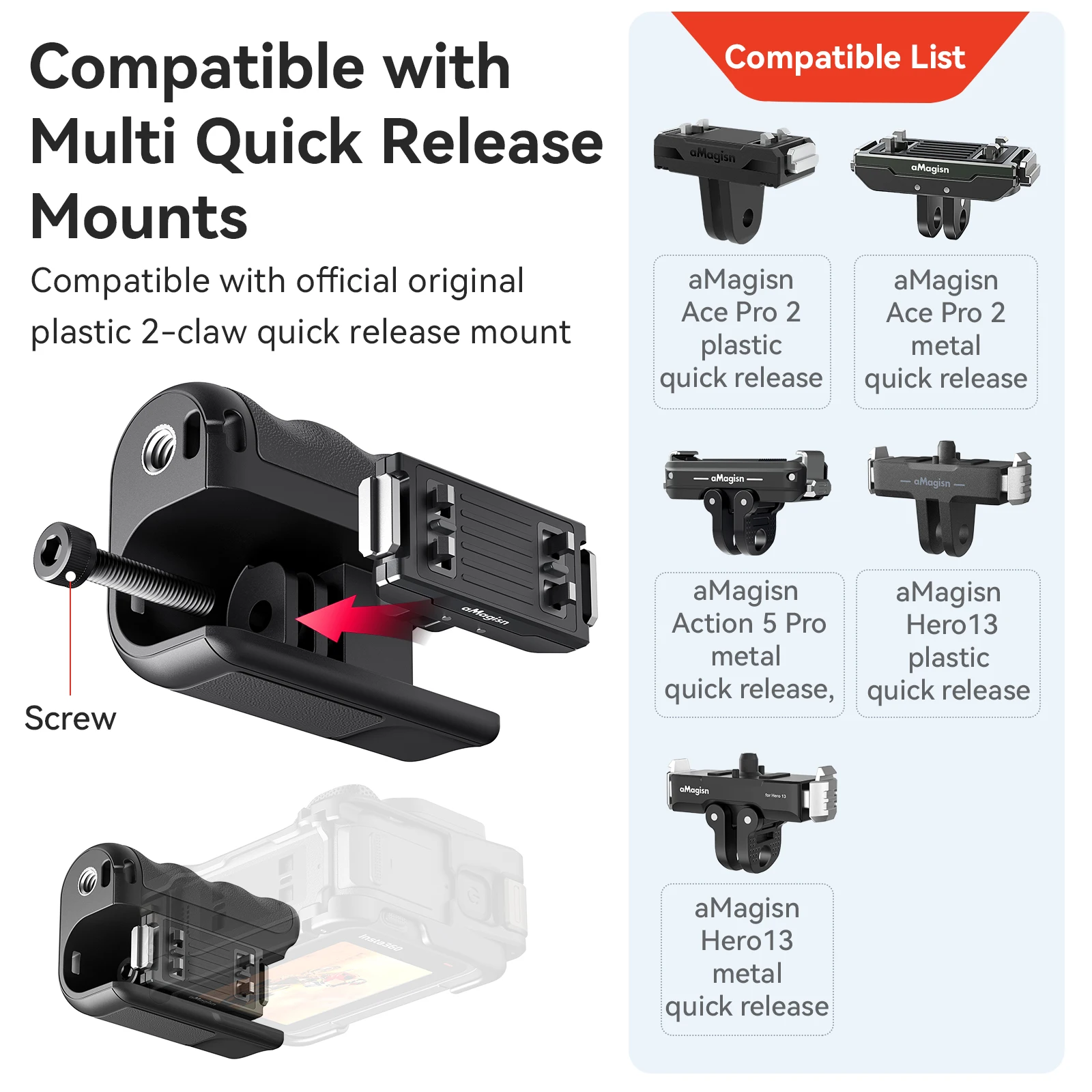 Universal Photography Handle G - Photography Grip Insta360 X5 ulasan dan harga