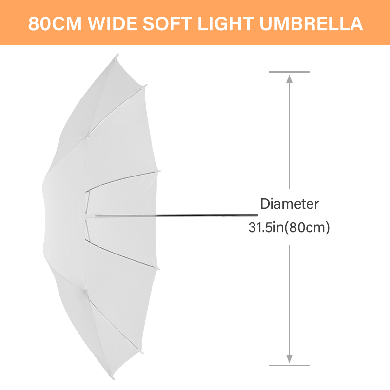76 * 80cm X4 Transparent White - Photography Umbrella Diffuser ulasan dan harga