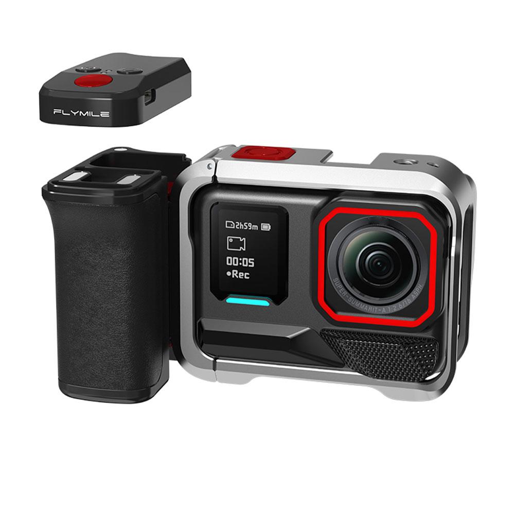 Metal Quick-Release Street Pho - Photography Grip Insta360 X5 ulasan dan harga
