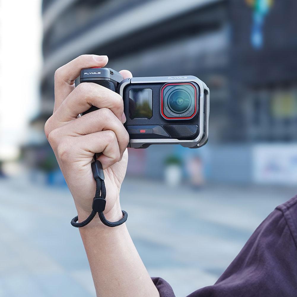 Metal Quick-Release Street Pho - Photography Grip Insta360 X5 ulasan dan harga