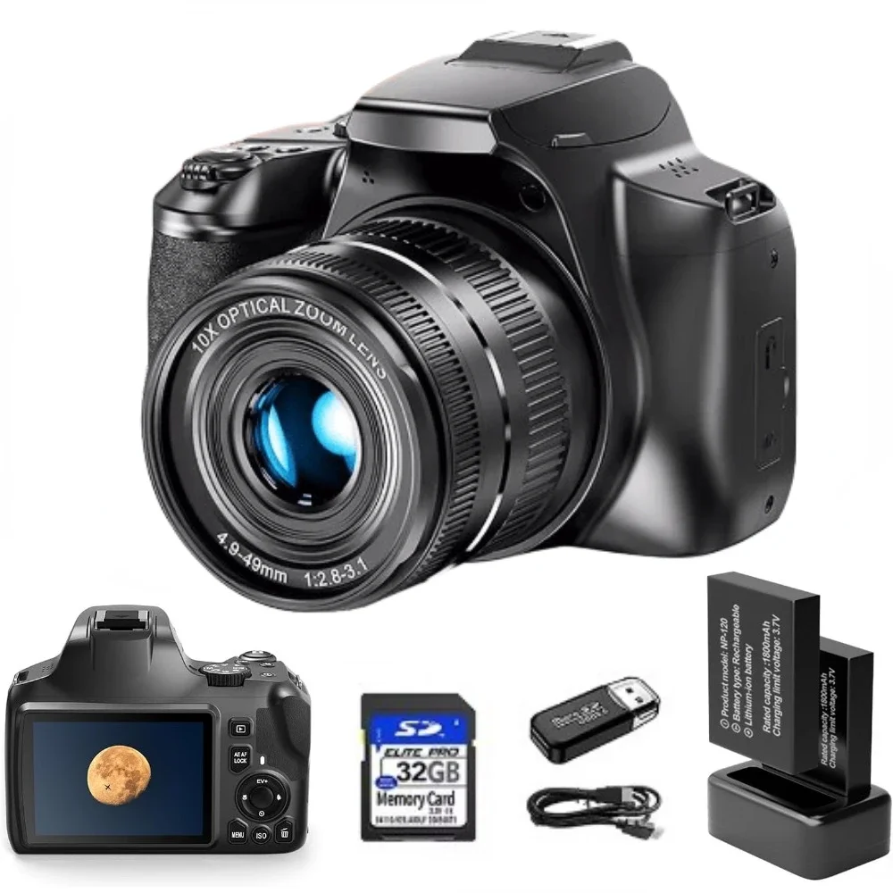 4K Digital Camera for Photogra - Photography Zoom ulasan dan harga