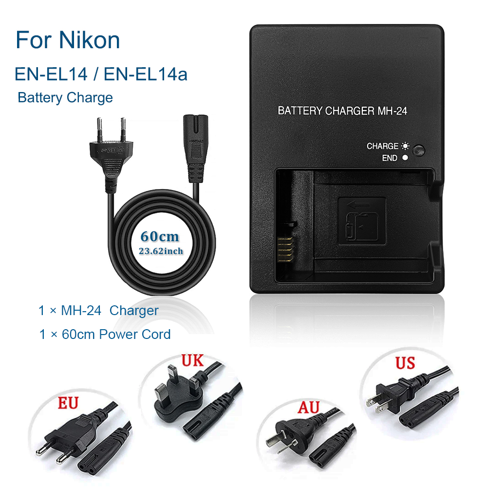 MH-24 Battery Charger for Niko - Nikon Camera D3500 ulasan dan harga