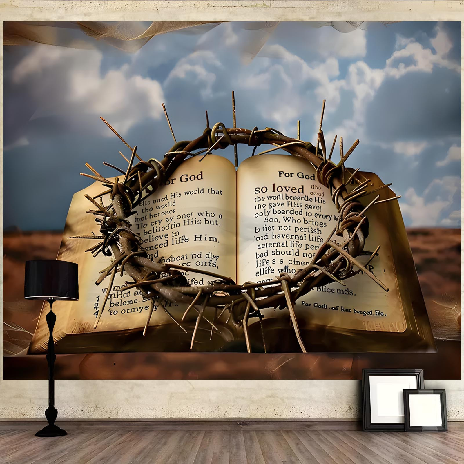 1pc Religious Book and Crown o - Photography Yearbook ulasan dan harga