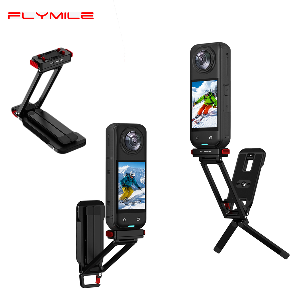 Flymile Magnetic Metal Tripod  - Photography Grip Insta360 X5 ulasan dan harga