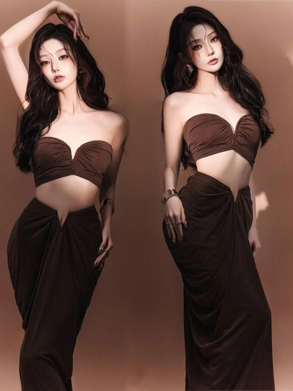 Fashionable Slimming Bridesmai - Photography Young ulasan dan harga