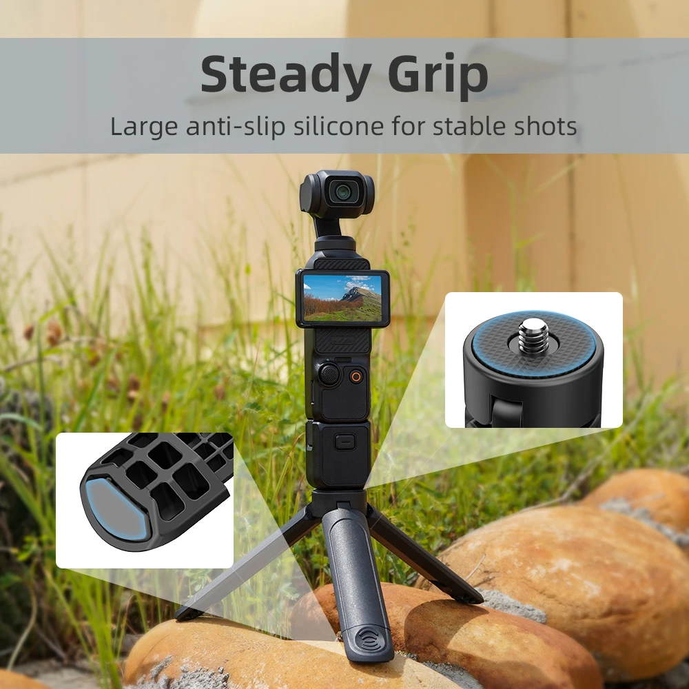 Flymile Extendable Mini Camera - Photography Grip Insta360 X5 ulasan dan harga