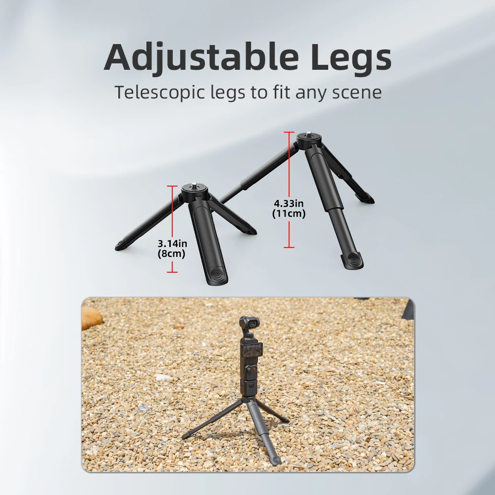 Flymile Extendable Mini Camera - Photography Grip Insta360 X5 ulasan dan harga