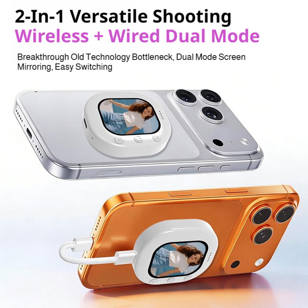 Phone Vlog Selfie Monitor Scre - Photography Zoom ulasan dan harga