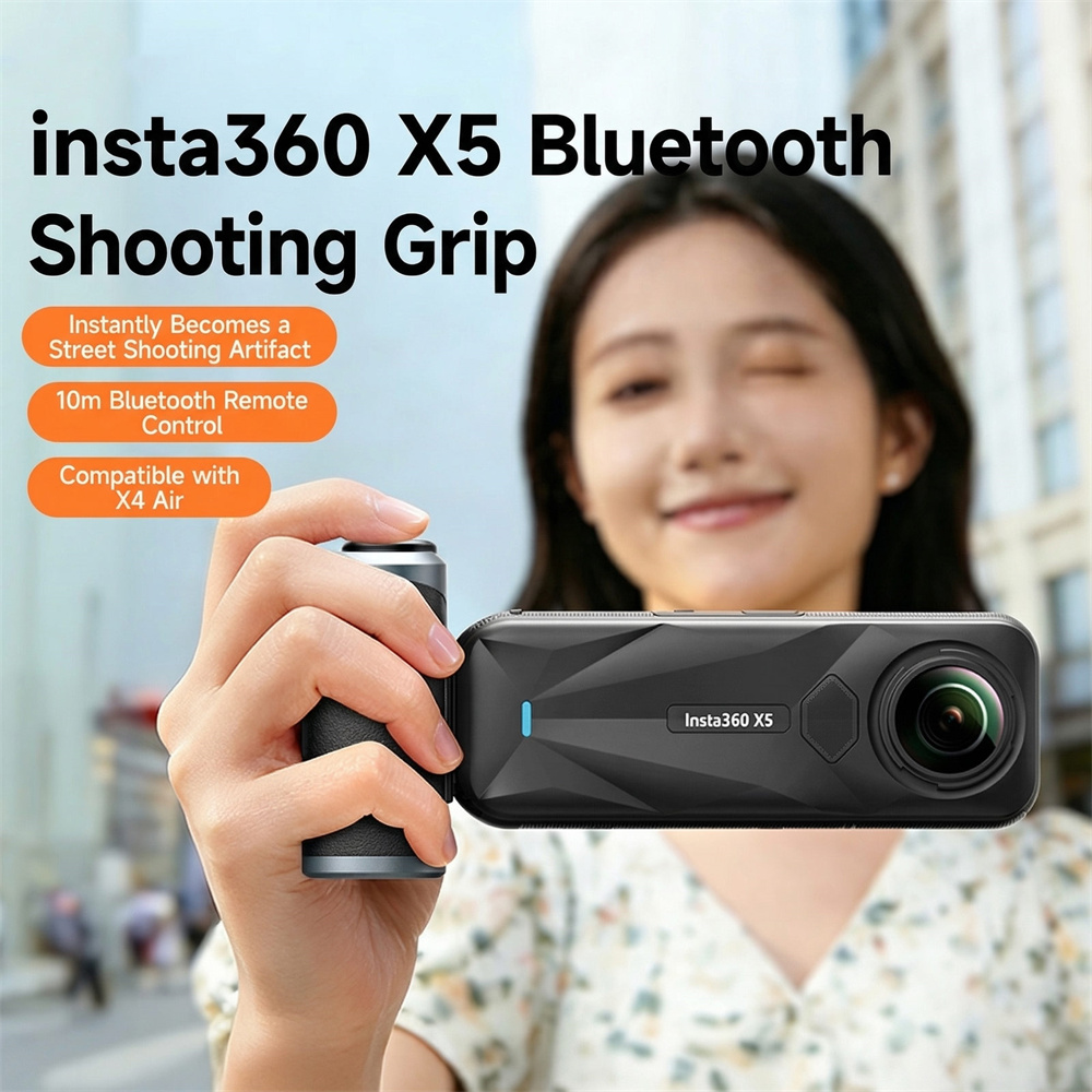 VRIG GA-08SE Street Photograph - Photography Grip Insta360 X5 ulasan dan harga