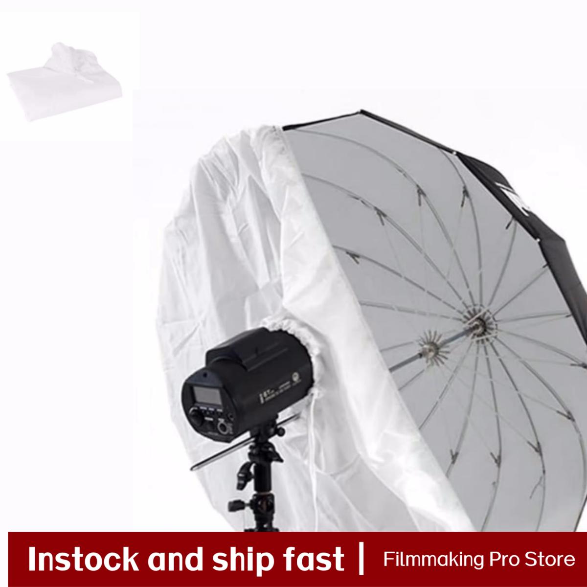 Soft Light Diffuser white Para - Photography Umbrella Diffuser ulasan dan harga