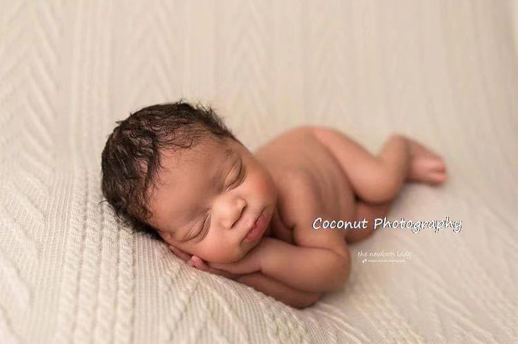 Braided hemp stripe blanket ba - Photography Young ulasan dan harga