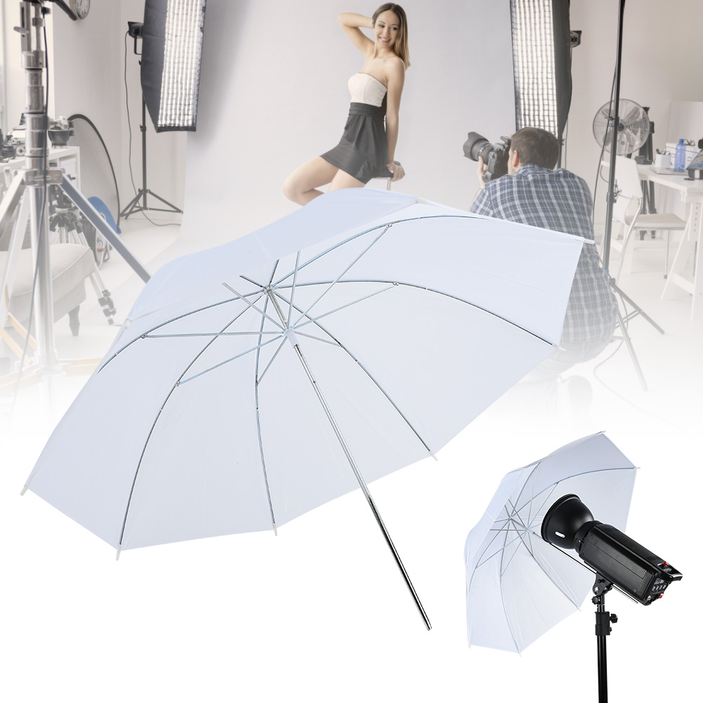 33 Inch Translucent White Soft - Photography Umbrella Diffuser ulasan dan harga