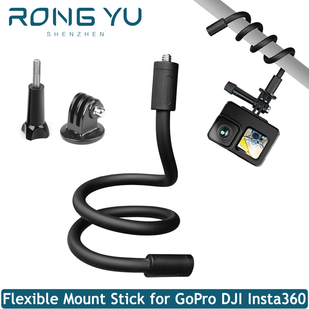 Flexible Mount Monopod Tripod  - Photography Grip Insta360 X5 ulasan dan harga